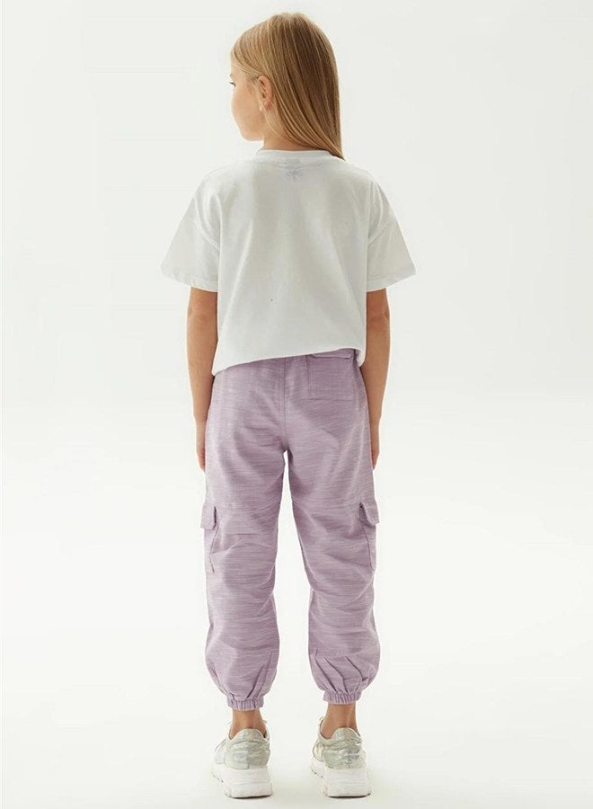 Tyess Girl Lilac Trousers - Image 4