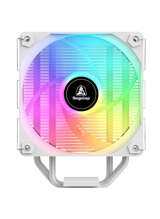 Segotep Fengzhi 4 Digital Display With Screen White Air-cooled Cpu Cooler - Image 3