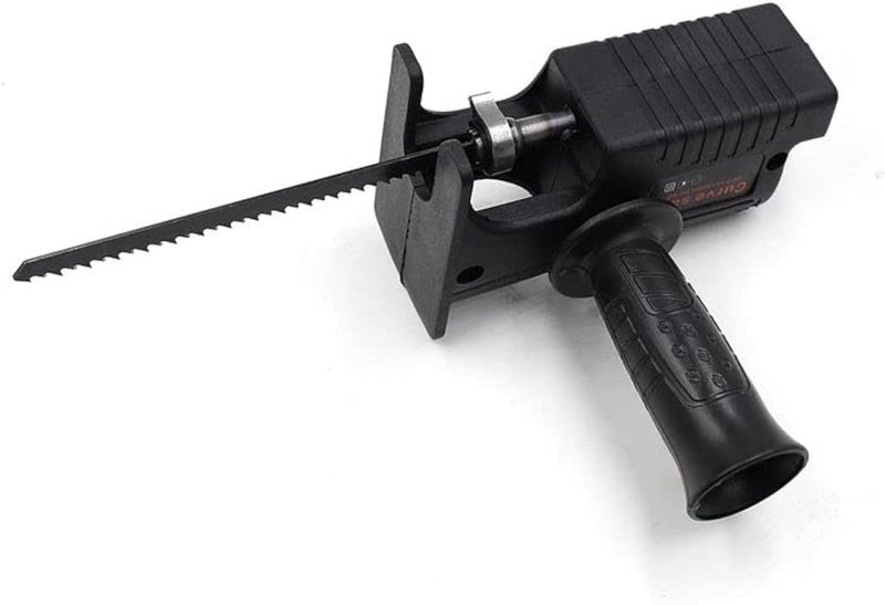 L.Iygl.E Portable Reciprocating Saw Adapter With 3 Saw Blade Electric Drill Modified Electric Saw For Wood Cutting Power Tool Wood Cutter