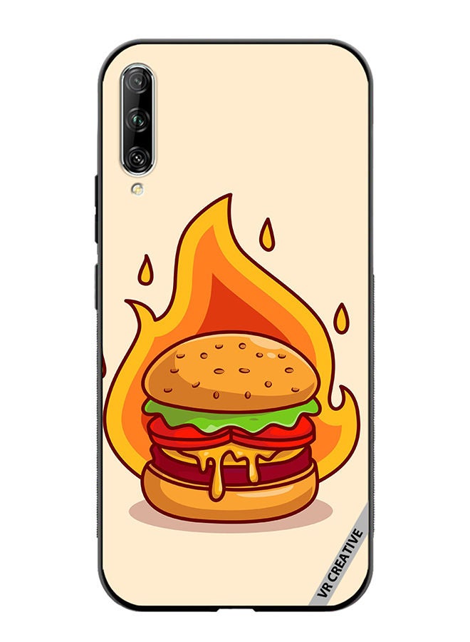 VR CREATIVE Protective Case Cover For Huawei Nova Y9S Burger Cheese Design Multicolour - Image 1