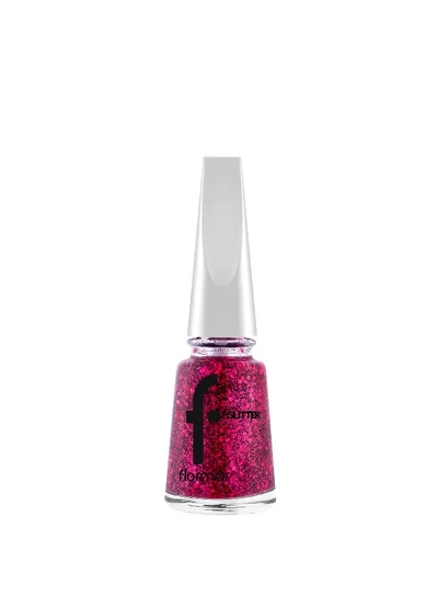 flormar Glitter Nail Enamel New - 03 Ruby Light 03 Ruby Light