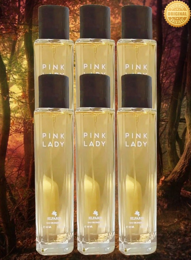 Pink Lady 6 Pieces Pink Lady Perfume EDP 100ML - Image 1