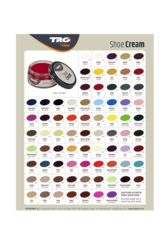 TRG Shoe Cream # 124 Rose 50ml - Image 3