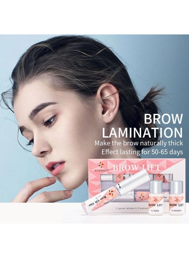 إيكونساين مجموعة ICONSIGN 2023 لصقل ورفع الحواجب مع أدوات مُحدثة - مجموعة رفع الحواجب الاحترافية للاستخدام المنزلي وفي الصالونات - Image 3