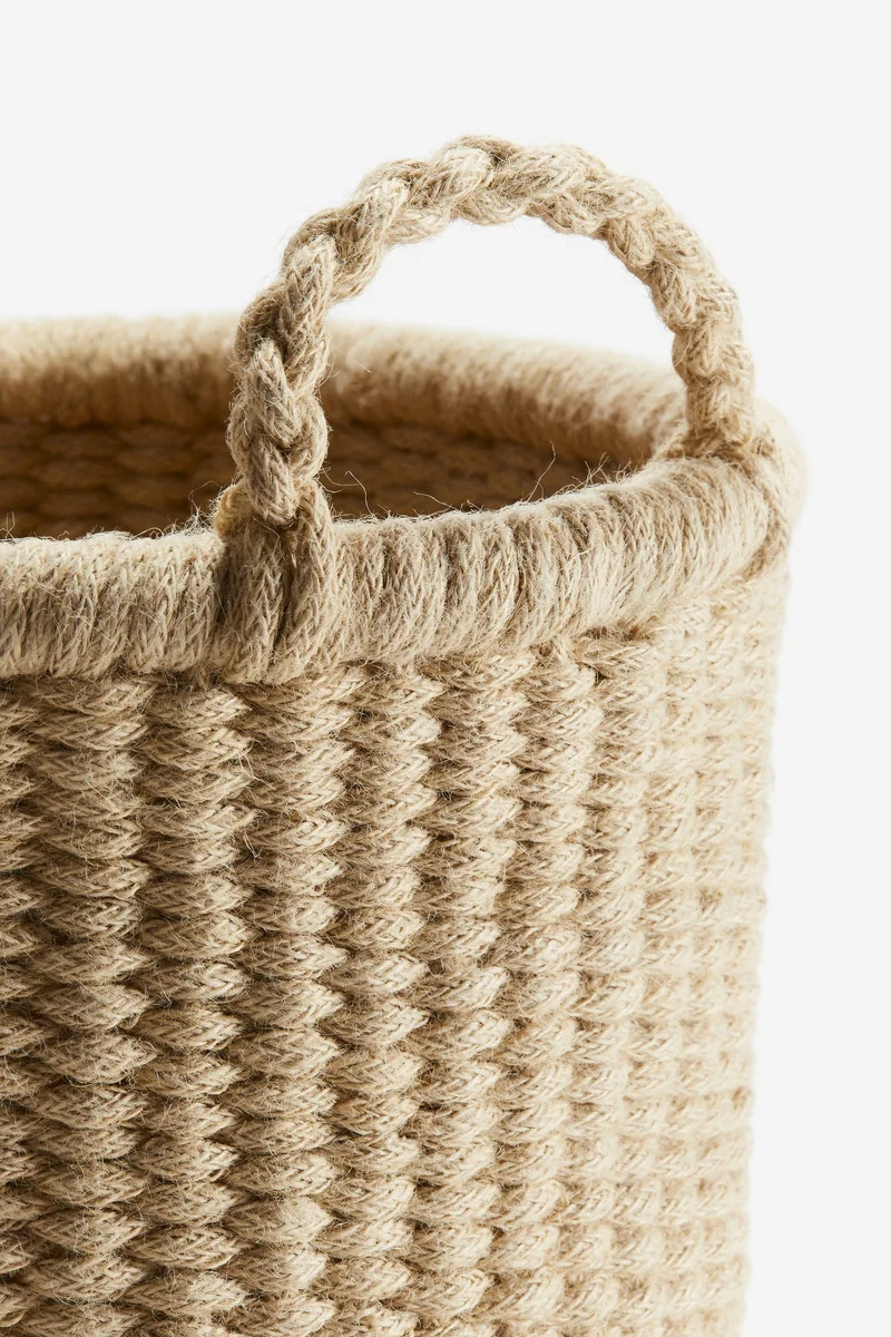 H&M Jute storage basket