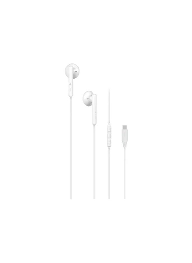 تي تك سماعة أذن تيتك ريو 2 ستيريو USB-C مع ميكروفون - أبيض - Image 2
