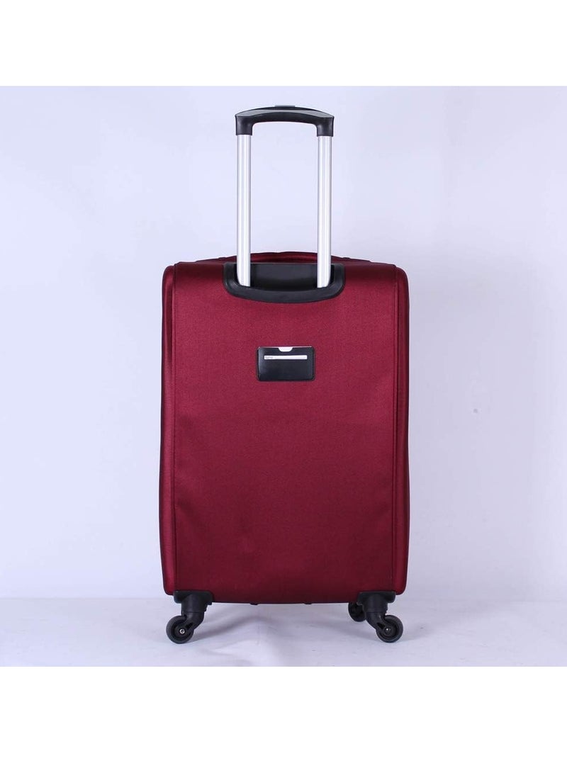 Trolley Travel Bags by Polo, 3 Pieces, 97305, Maroon, Acrylonitrile Butadiene Styrene (ABS), Multi Color  - Image 3