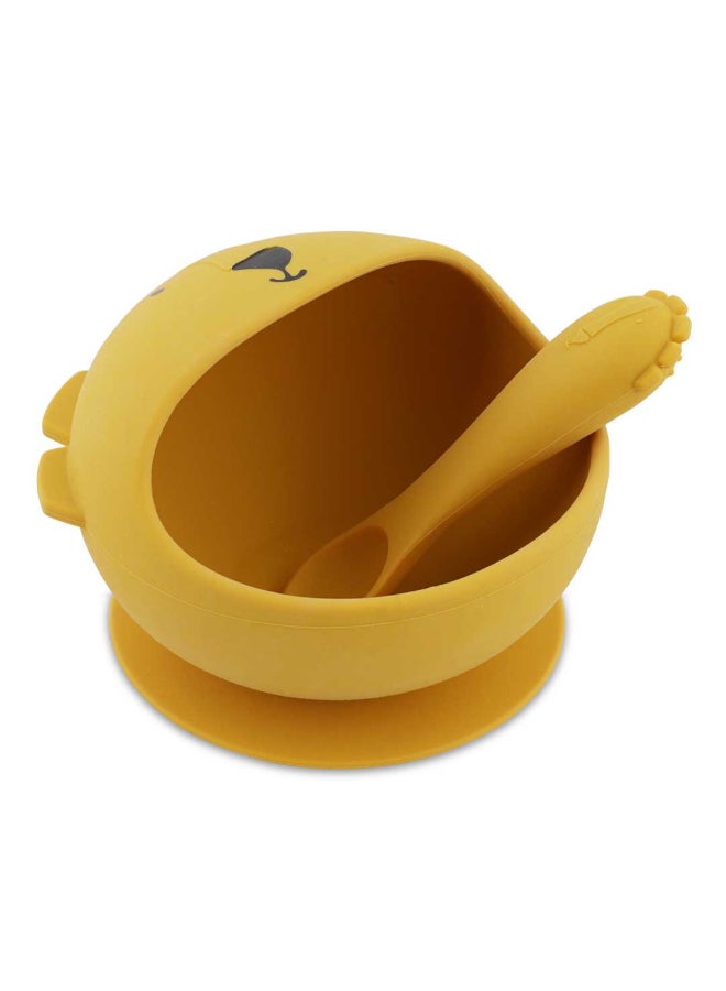 Trixie First Baby Silicone Meal Set - Mr. Lion - Image 4