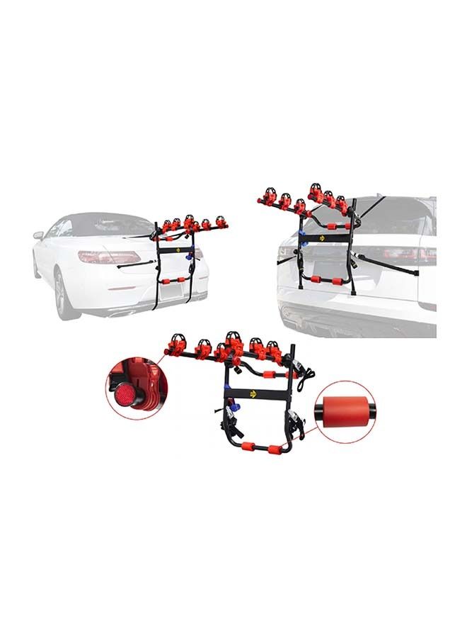MOMO Momo 3-bike Car Trunk Mount Rack/Cycle Holder for Car/Black - Image 1
