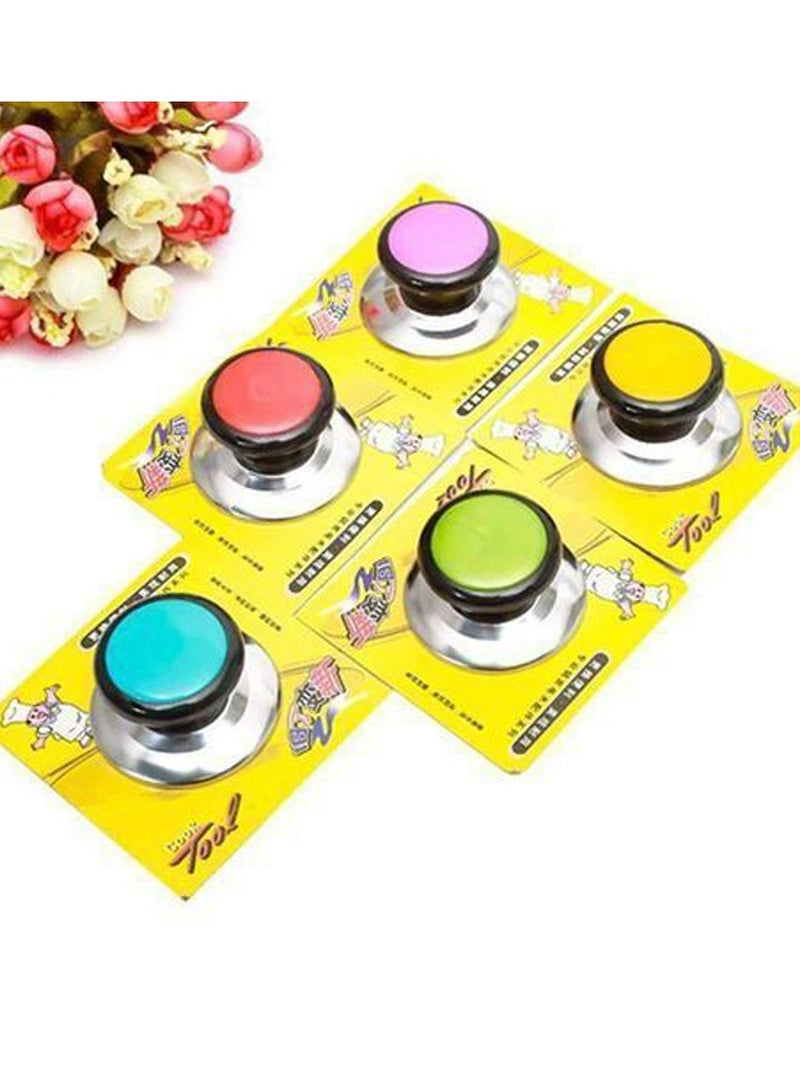 3 Pcs Lid Knobs Pans Pots Cover Lids Replacement Plastic Multicolour - Image 2