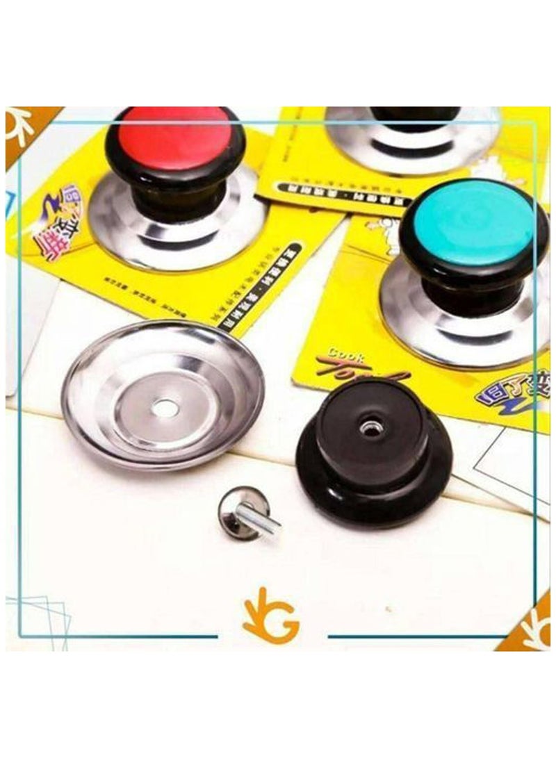 3 Pcs Lid Knobs Pans Pots Cover Lids Replacement Plastic Multicolour - Image 3