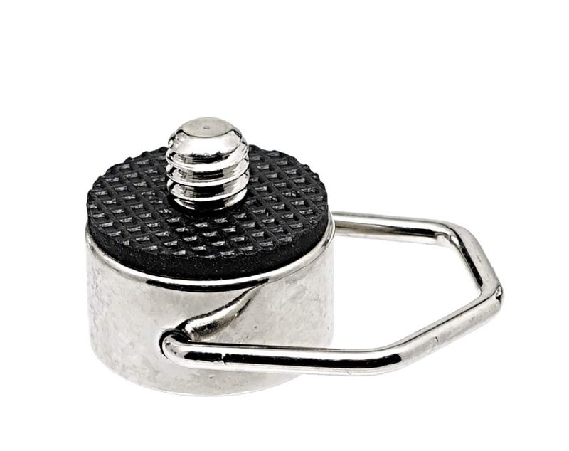 Fotasy Silver Stainless Steel D Ring Screw D Shaped Mounting Screw for Camera Strap Quick Release Rapid Shoulder Neck Sling Strap Belt for Camera DSLR SLR - Image 5