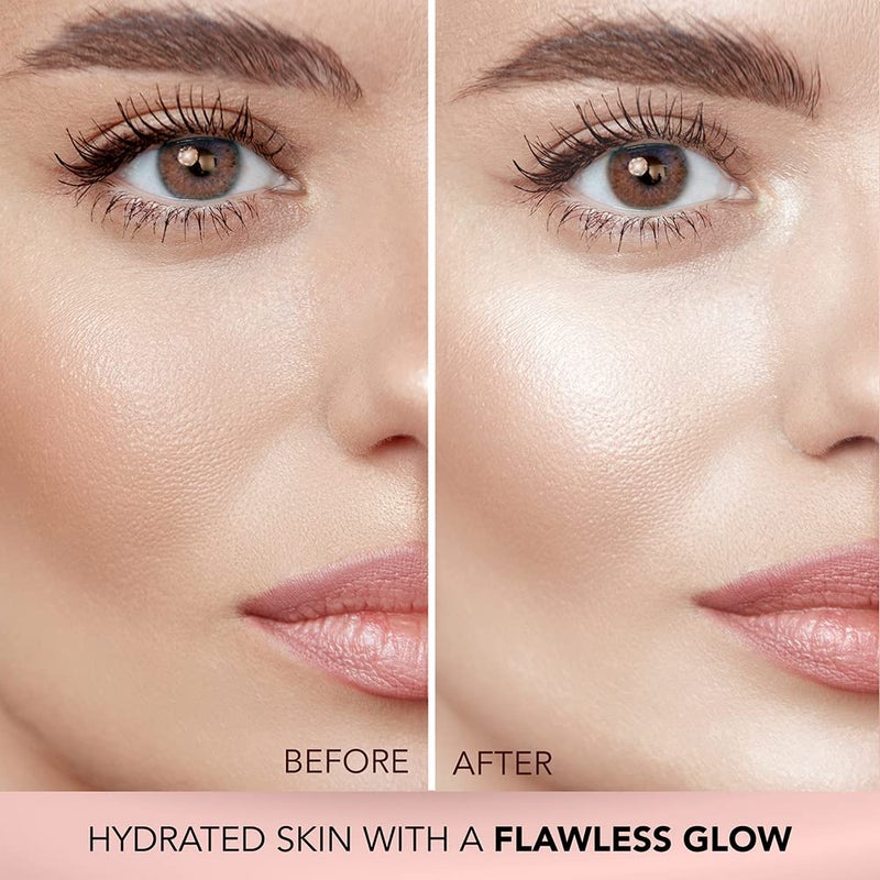FACESCANADA Strobe Cream - Rose Gold | with Shea Butter & Hyaluronic Acid | Hydrating & Illuminating Makeup | for Radiant Dewy Skin | 1.01 Fl Oz (30ml) - Image 2