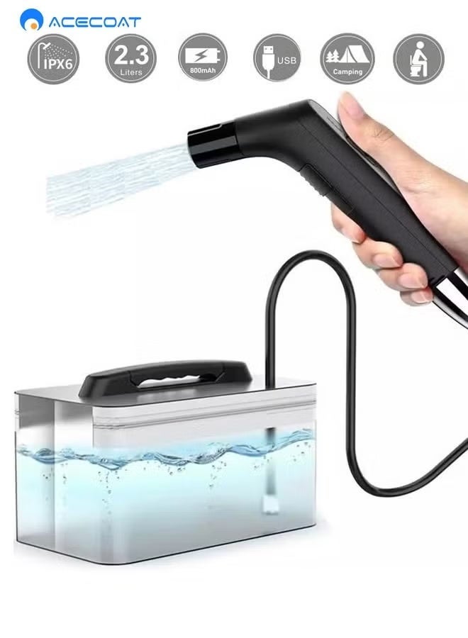 ACECOAT Portable Handheld Bidet Sprayer, Electric Handheld Bidet Sprayer Kit, Rechargeable Travel Bidet for Hygiene Cleaning, Baby Care and Postpartum Care - Image 3