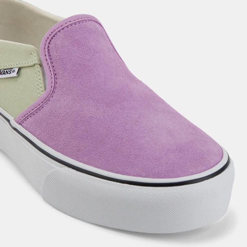 VANS  Women's Asher Platform Slip-On Shoes for Women | Best Price UAE