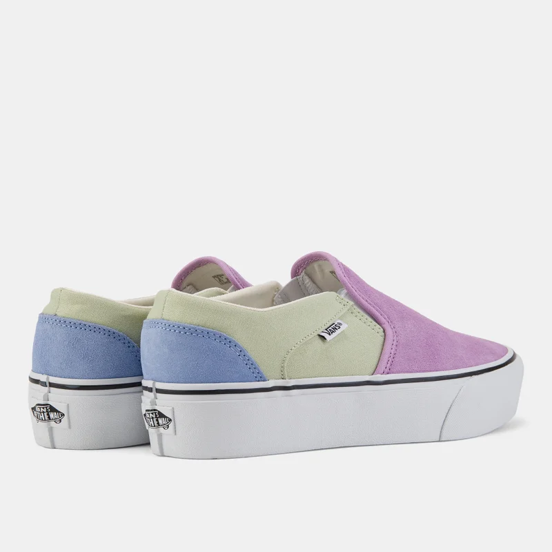 VANS  Women's Asher Platform Slip-On Shoes for Women | Best Price UAE