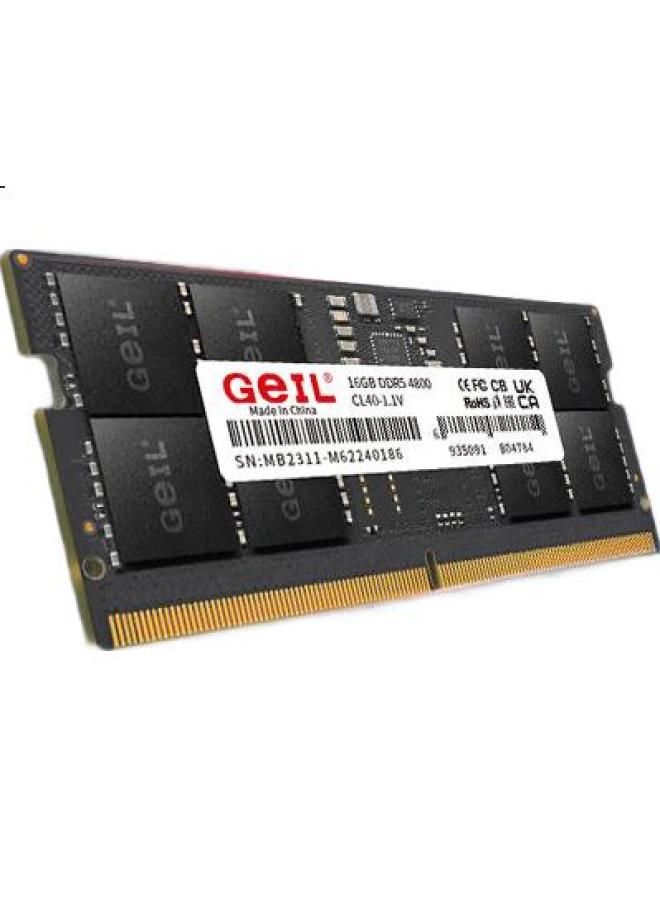 GeIL ذاكرة لابتوب جييل 16 جيجابايت DDR5-5600، سلسلة الألفية - Image 1