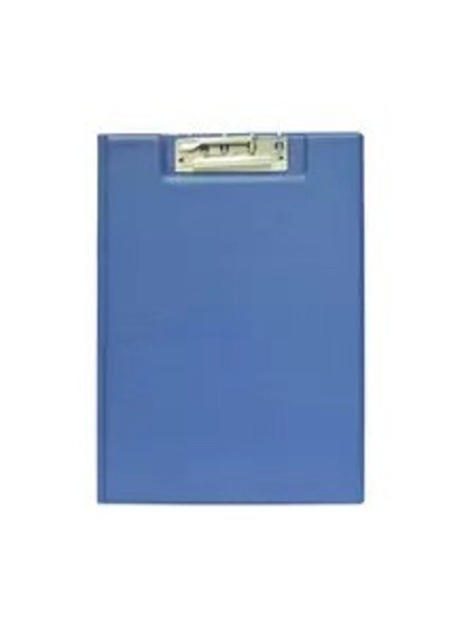Fis Pvc Clip Boards - Double With Pressure Clip (blue Color), A4 Size