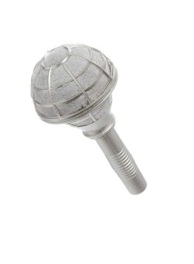 ديفيد توتيرا حامل باقة الزفاف الفضي بمقبض مضلع مستقيم - Image 1