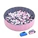 WWS 4 Feet Ball Pit for KidsBaby Play YardPlaypenFence Folding Portable No Need to Inflate More Than 12 Sqft Play Space Two Colors - Image 4