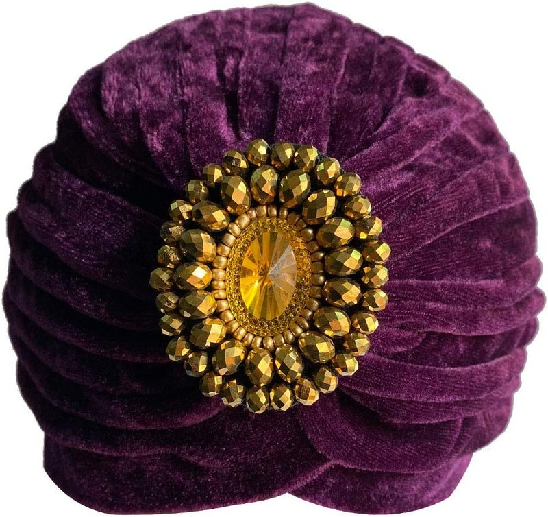 Decou Twist Pleated Hair Wrap Stretch Turban 0545 - Image 2