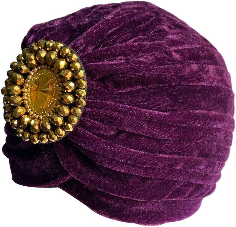 Decou Twist Pleated Hair Wrap Stretch Turban 0545 - Image 1