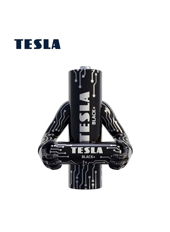 TESLA BATTERIES  AA BLACK+ ALKALINE  LR6 1.5 2pcs - Image 2