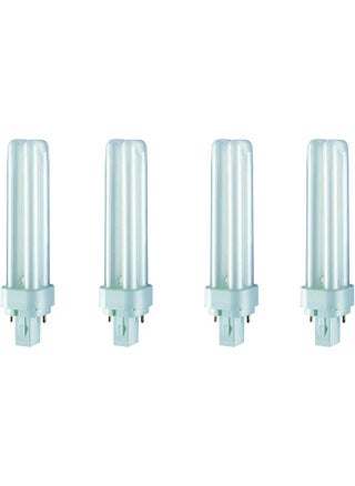 Osram Dulux D Home Decorative Durable Fluorescent Lamp (G24D-2 18W 840 4000K 1200Lm) 2 Pin Pack Of 4 - pzsku/ZA419D0147B77B8C5E104Z/45/1749107146/113cc999-e489-4d34-8fa3-29b33484998a