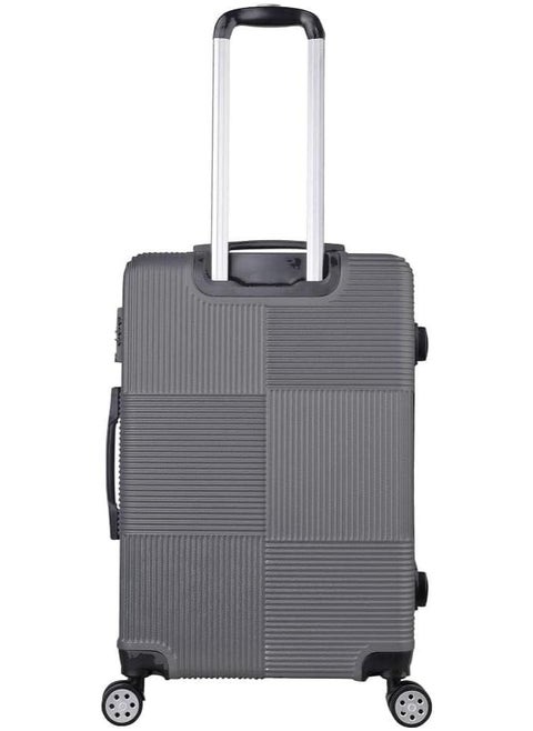 Hard Shell Travel Luggage with Wheels – 71 cm, Digital Lock, Trolley Handle, Lightweight Suitcase