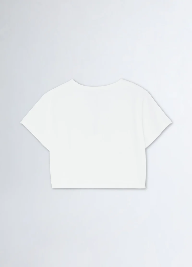 Liu Jo T-shirt with rhinestones