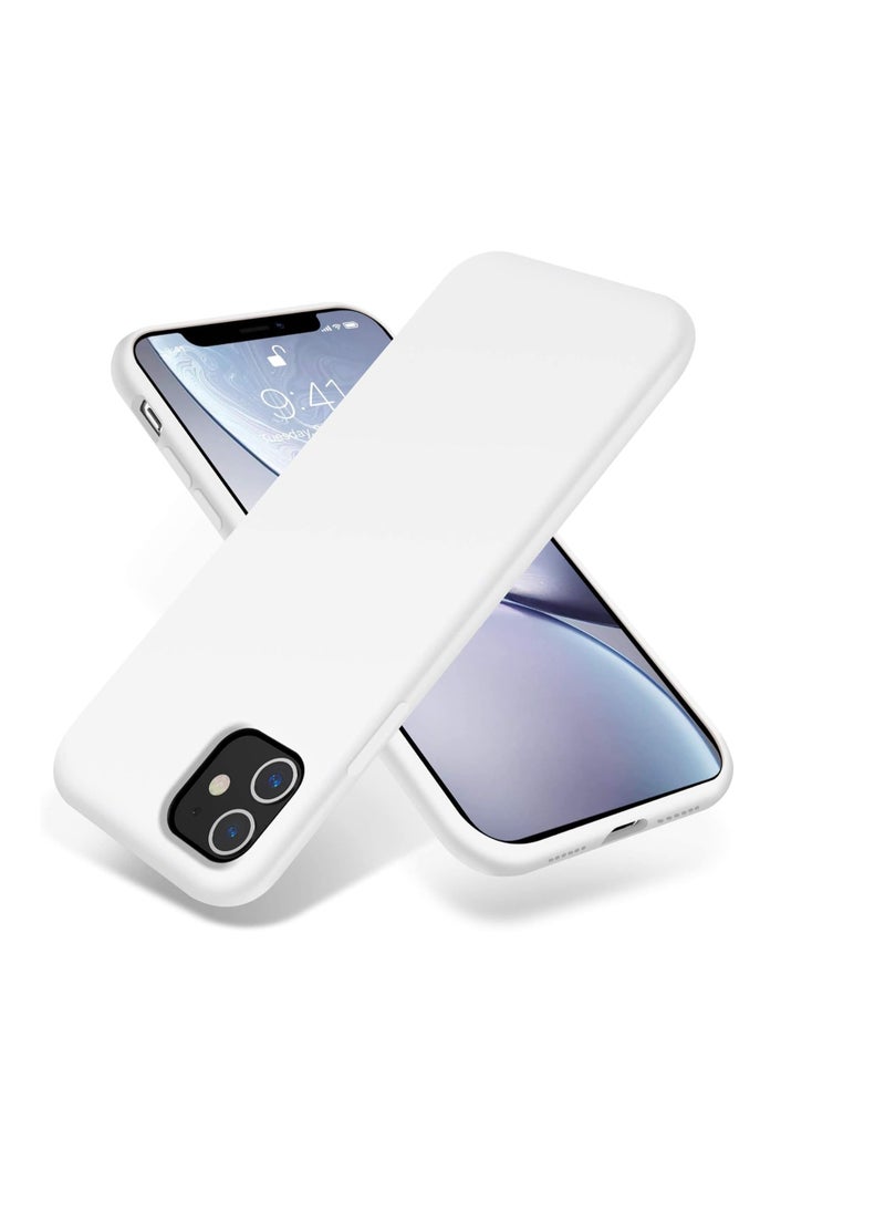Generic Back Cover Silicon Case For Apple iPhone 11 - White  - Image 1