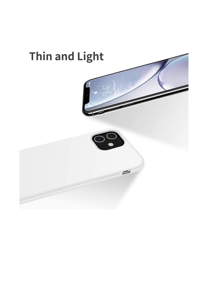Generic Back Cover Silicon Case For Apple iPhone 11 - White  - Image 4