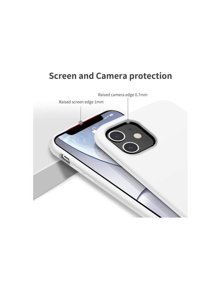 Generic Back Cover Silicon Case For Apple iPhone 11 - White  - Image 5