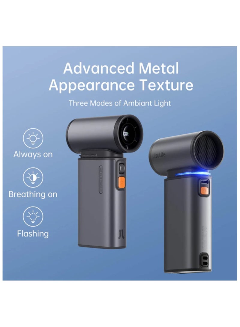 جيسيو لايف مروحة يد جيسولايف ألترا1، بطارية 9000 مللي أمبير/ساعة - بني فاتح - Image 5