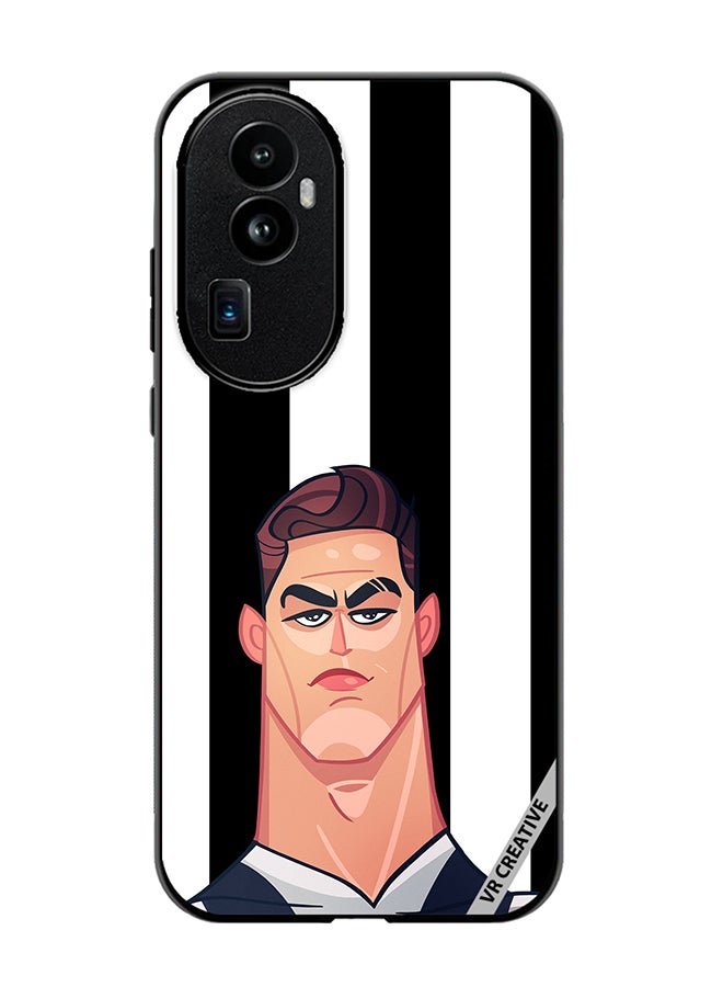 VR CREATIVE Protective Case Cover For Oppo Reno 10 Pro Plus Cr7 Design Multicolour - Image 1