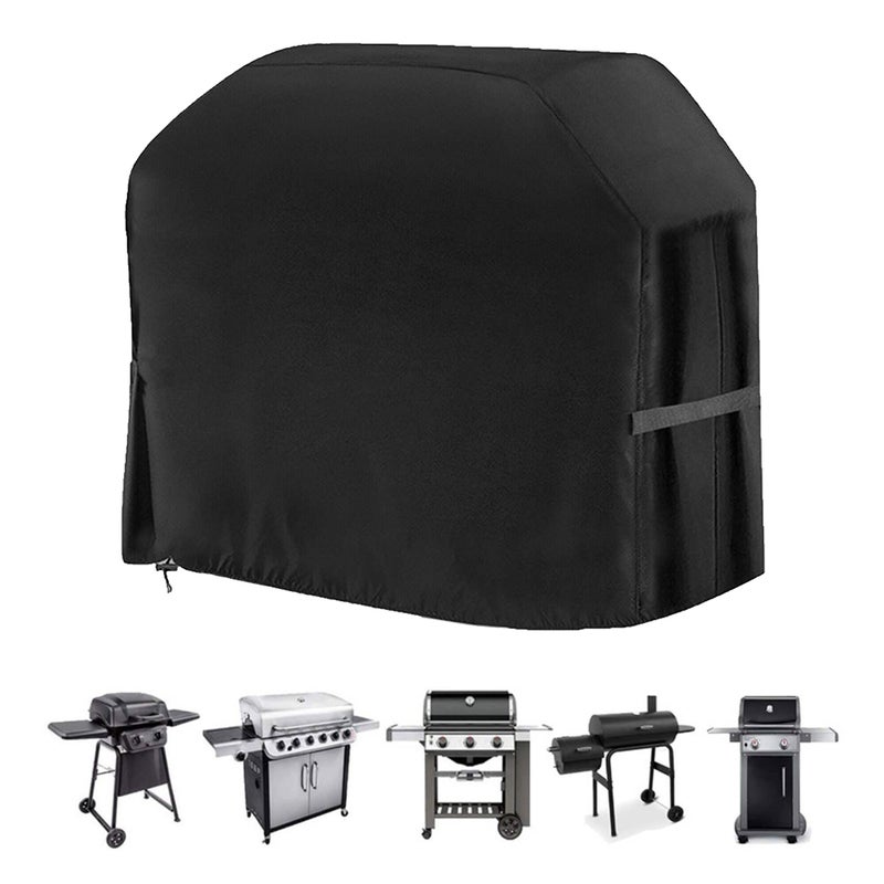 Waterproof BBQ Grill Cover 420D Oxford Fabric Camping Stove Cover Large Windproof Ripstop BBQ Cover - Image 4