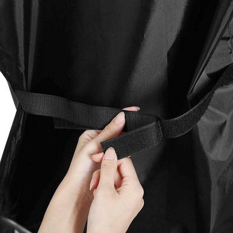 Waterproof BBQ Grill Cover 420D Oxford Fabric Camping Stove Cover Large Windproof Ripstop BBQ Cover - Image 2