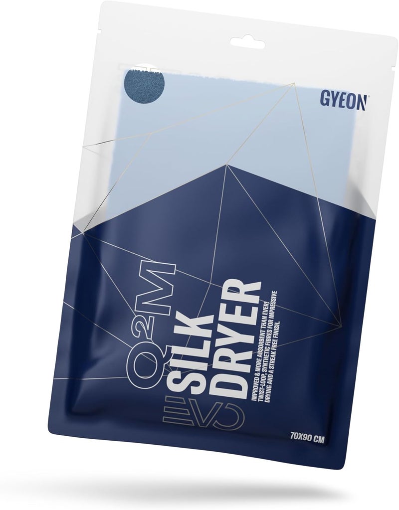 GYEON quartz Cloth Q²M Silk Dryer - Korean Microfiber Towel - Silk Banded Edges - Highly Absorbent - Dual Sided - Safe for Paint - Car Cleaning Supplies - Perfect Addition to Your Car Detailing Kit - Image 3