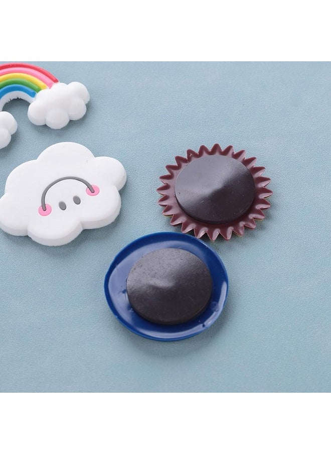 Kuber Industries Kuber Industries Cute Sky Shape Fridge Magnets|Home Decor|Best Souvenir Gift|Pack Of 4|Multi|  - Image 5