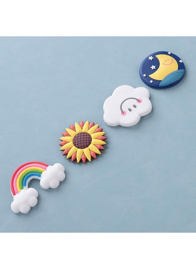 Kuber Industries Kuber Industries Cute Sky Shape Fridge Magnets|Home Decor|Best Souvenir Gift|Pack Of 4|Multi|  - Image 4