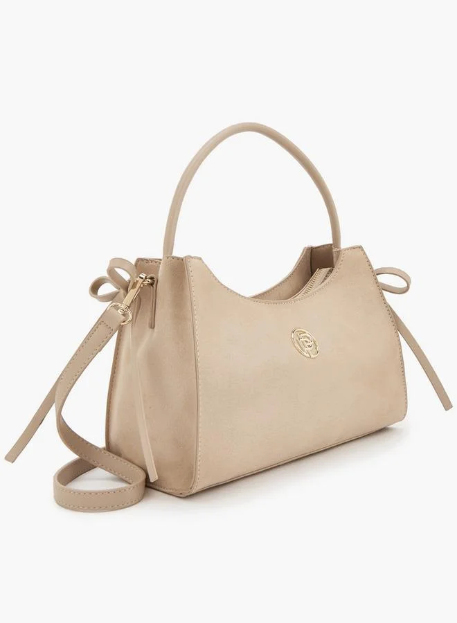 بيبرمنت Metallic Accent Crossbody Bag With Detachable Strap