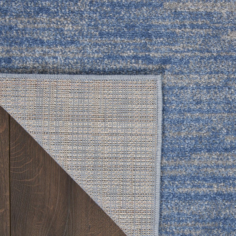 Nourison Home Nourison Essentials Blue Grey 8' x 10' Area Rug - Easy Clean, Non Shedding, Bed Room, Living Room, Dining Room, Kitchen (8' x 10') - Image 5