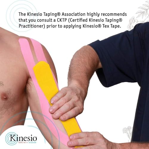 Kinesio Taping - Elastic Therapeutic Athletic Tape Tex Gold Light Touch - Ajisai Blue – 2 in. x 16.4 ft - Image 4
