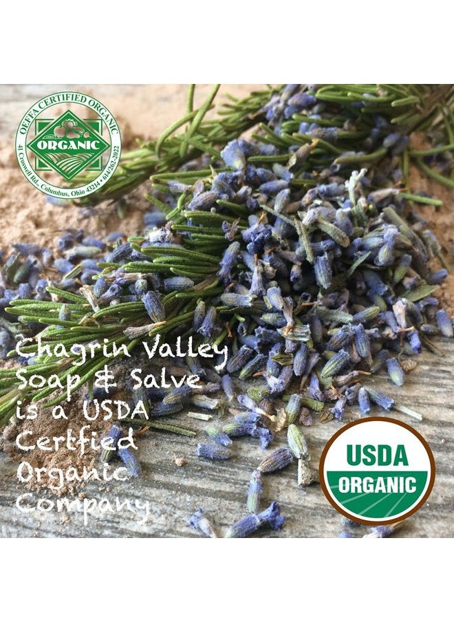Chagrin Valley Soap & Salve - Ayurvedic Organic Shampoo & Body Wash Soap Bar - Nurtures Dandruff & Dull Hair - Sulfate Free Shampoo - Sustainable, Vegan & Handmade – 5.6 oz Women & Mens Soap Bar - Image 1