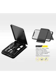budi Budi Multi Functional Box/Type-C to Type-C Cable Charge Sync Cable/Type-C to USB/Type-C to Lightning/Type-C to Micro/Compatible with iPhone 14Pro/14ProMax/ S22,S21+,Note20,Huawei P30 etc.  - Image 5