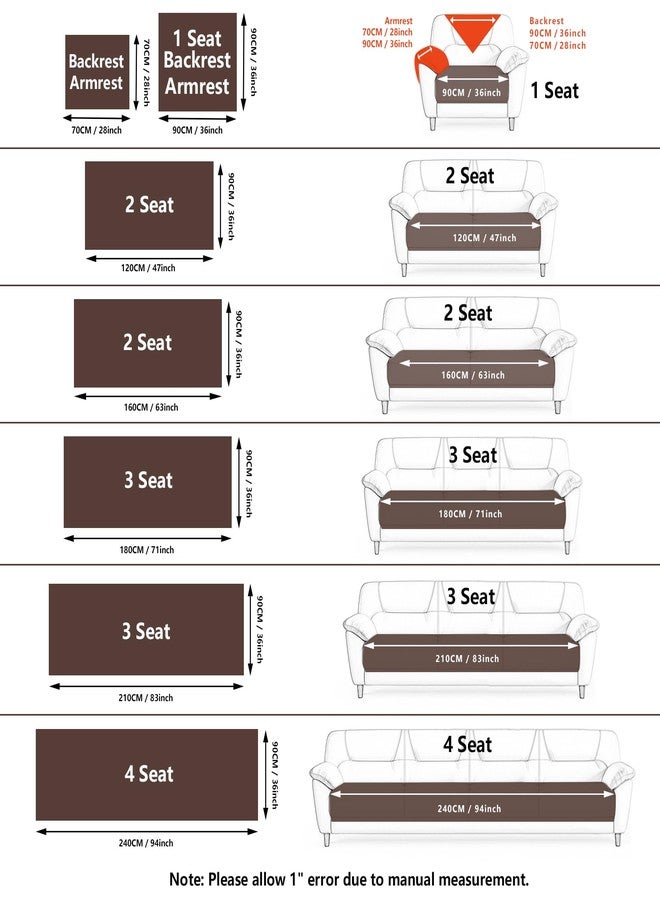 MDSASFD Velvet Couch Cover, Washable Sectional Sofa Cover, Anti Slip Sofa Slipcovers for 3 Cushion Couch Sofa L Shaped Recliner, Furniture Protector Covers for Pets Kids(Light Grey, Only 1 PCS) - Image 4