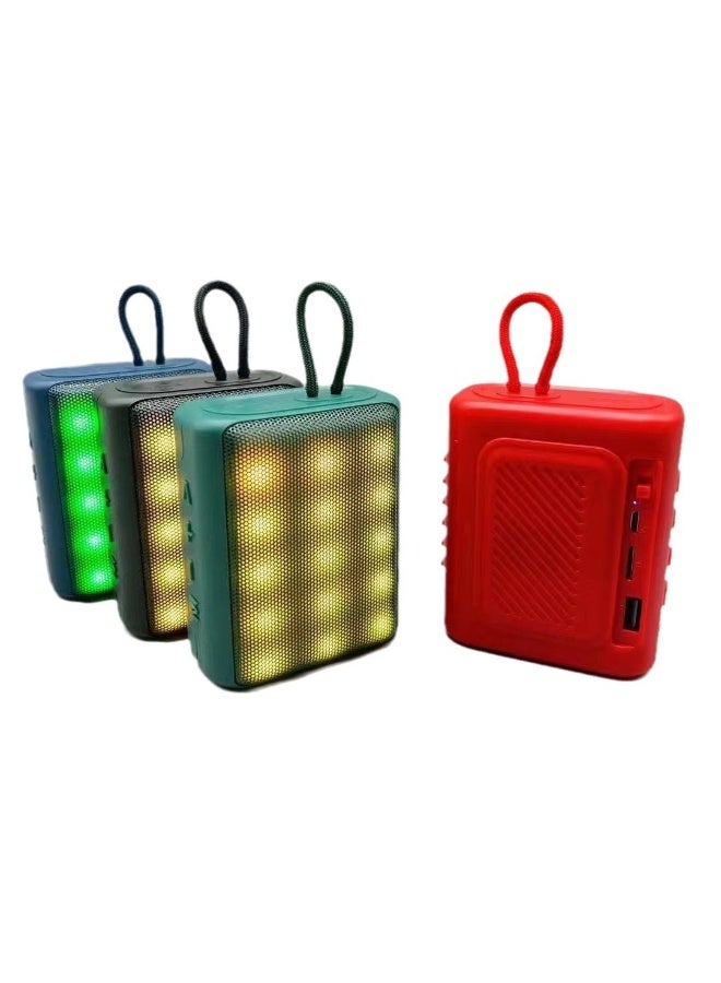 Loquat Portable Bluetooth Speaker Atmosphere Light Outdoor Car Mini Subwoofer Small Speaker Home Desktop Wireless Speaker - Image 3