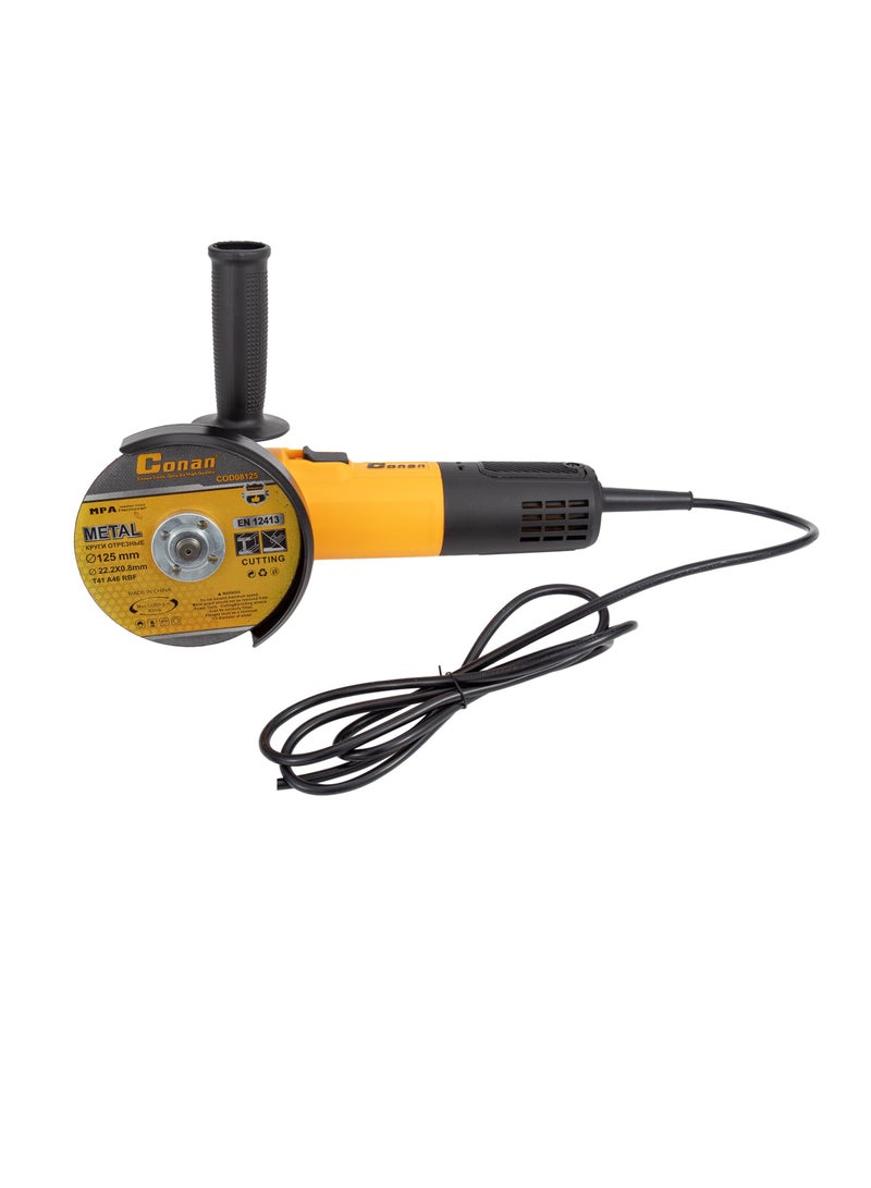 Conan Professional Electric Angle Grinder – 1100 W, 4.5 Inch, 220V – For Cutting and Sanding Tasks. - Image 2