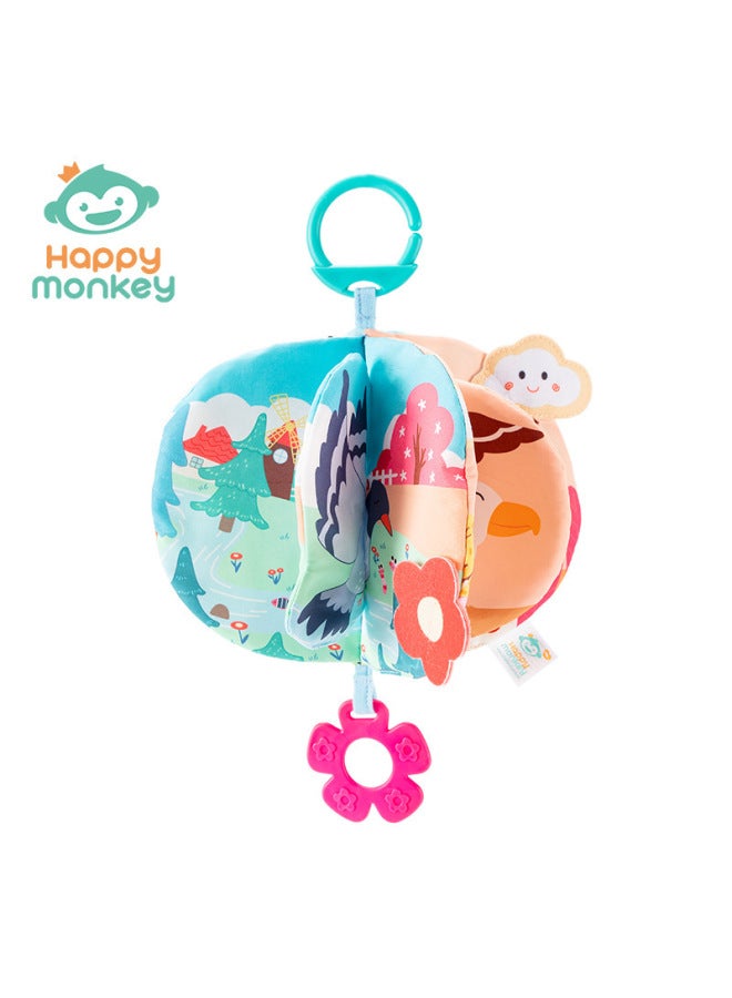 Tail Cloth Book Three-dimensional Tearable Baby Early Education Cognitive Educational Toy Manufacturer - Image 4