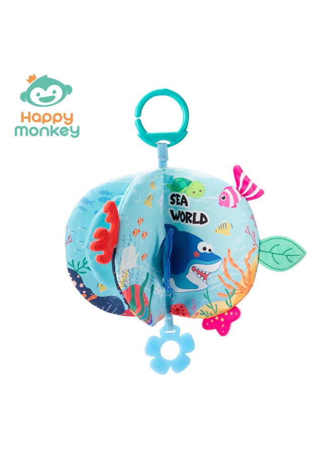 Tail Cloth Book Three-dimensional Tearable Baby Early Education Cognitive Educational Toy Manufacturer - Image 1